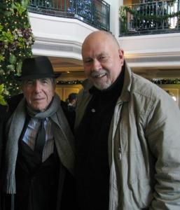 Leonard Cohen  and Michael Bromfield 